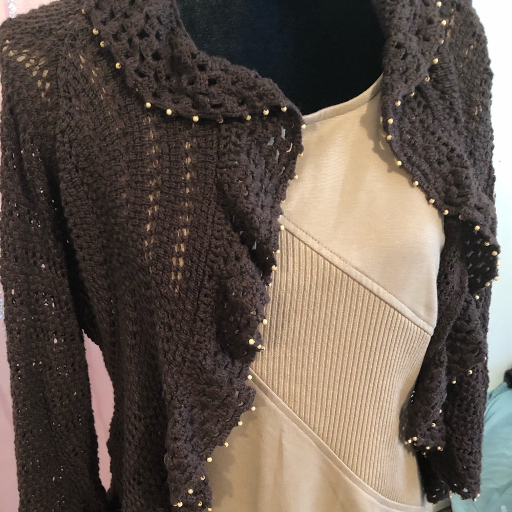 NWOT Marisa Christina knit cardigan